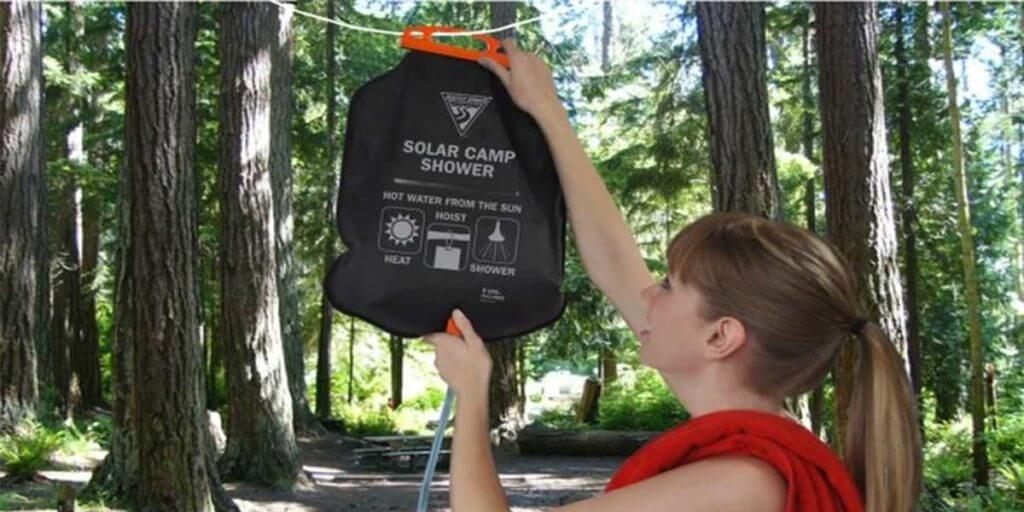 Installing A Solar Shower Bag