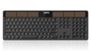 Arteck Full Size Wireless Solar Keyboard