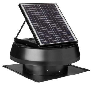 iLIVING HYBRID Ready Smart Solar Roof Attic Exhaust Fan