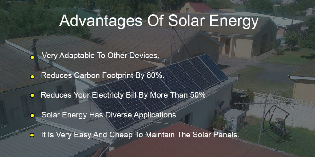 Advantages Of Solar Energy