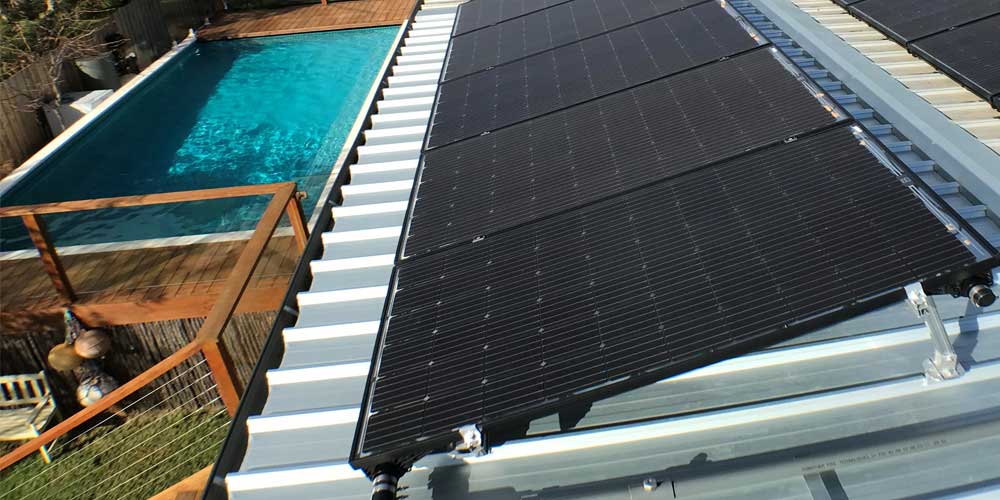 Roof Space for Solar Pool Heater