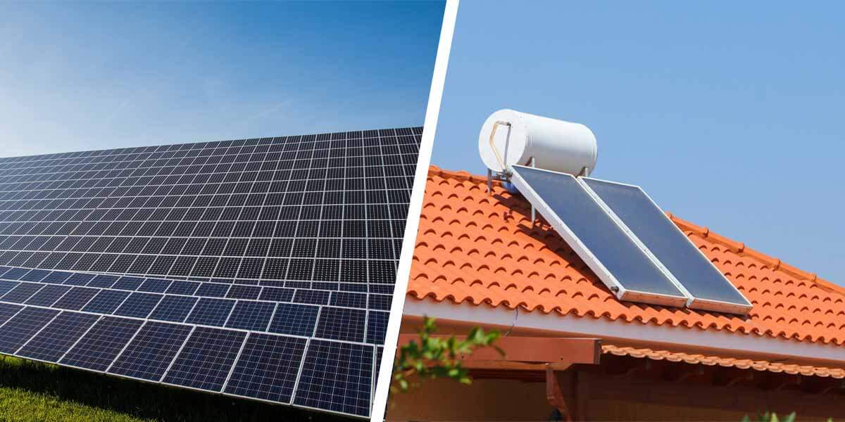 Photovoltaic vs Solar Thermal