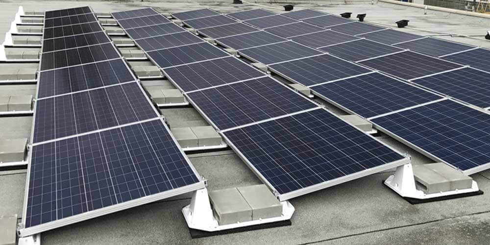 Solar Panels on Flat Roof