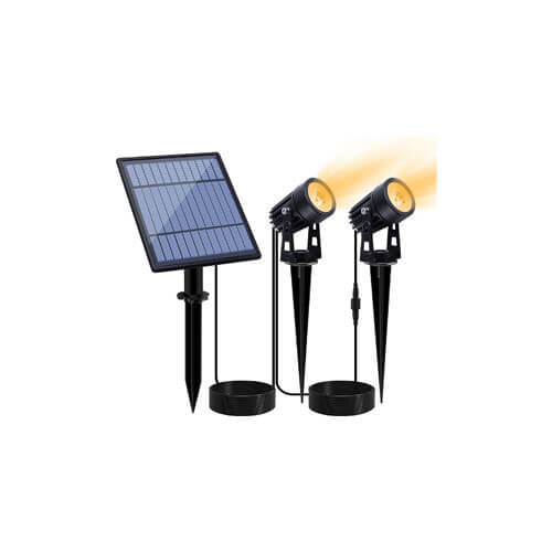 Aponuo LED Spotlights 2W Outdoor Solar Lights