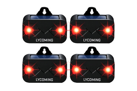 Lycoming 4 Stakes Solar Animal Repeller