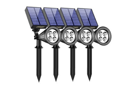 URpower solar spotlights for trees