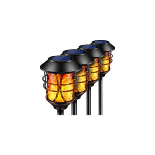 TomCare Solar Tiki Torches – WaterProof Solar Light