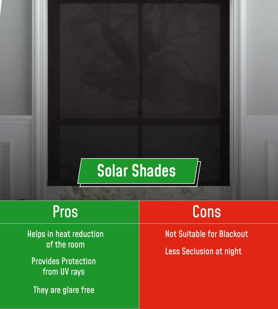 Solar Shades Pros And Cons