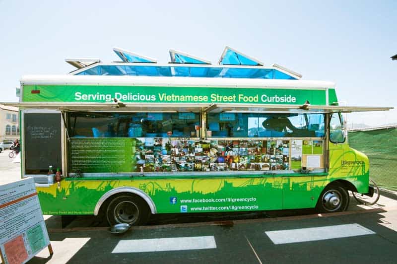 food truck solar panels