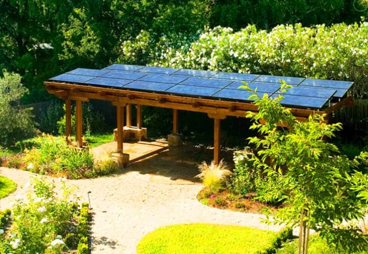 solar panel patio cover kit