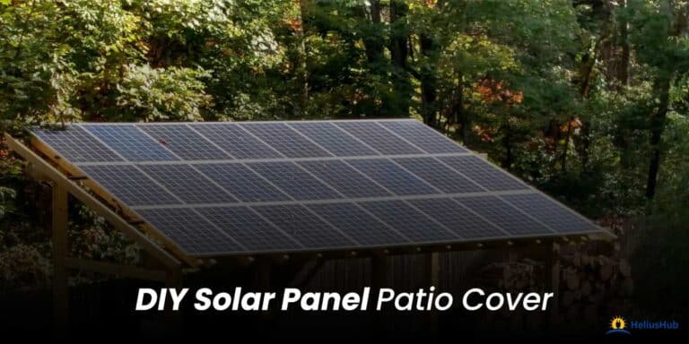 DIY Solar Panel Patio Cover | Step-By-Step Guide