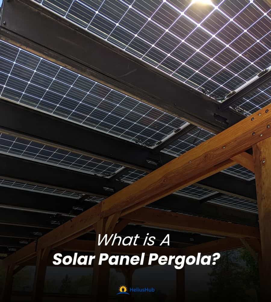 What Is A Solar Panel Pergola?