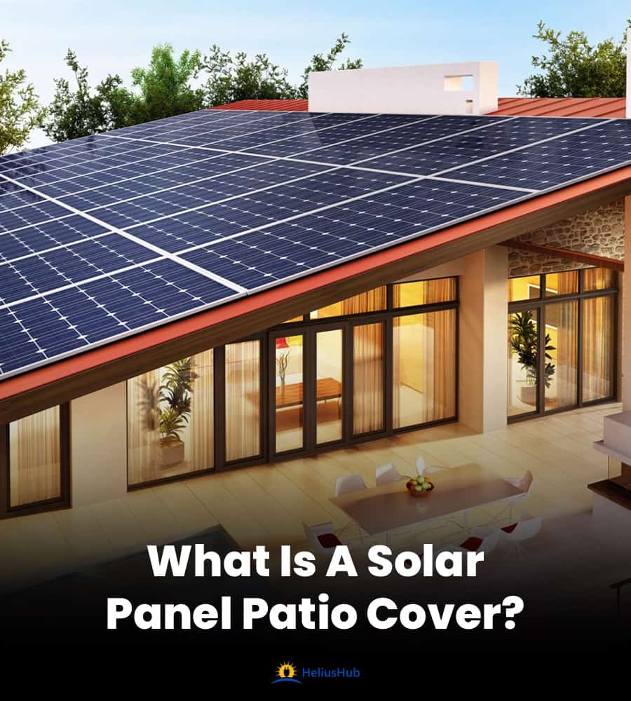 What Is A Solar Panel Patio Cover?